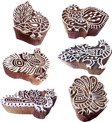 Royal Kraft Htag1048 Printing Blocks(Pack of 6)