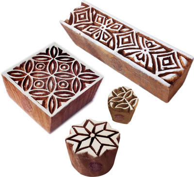 

Royal Kraft Htag1730 Printing Blocks(Pack of 4)