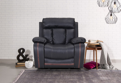

RoyalOak Leatherette Manual Recliners(Finish Color - Black)