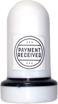 

KAARTI SK2046 PAYMENT RECEIVED Pre-Inked Rubber Stamp(Small, Blue)