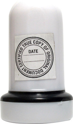 

KAARTI SK2059 CERTIFIED TRUE COPY OF ORIGINAL DOCUMENT (DATE) Pre-Inked Rubber Stamp(Small, Red)