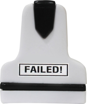 

KAARTI SK2077 FAILED Pre-Inked Rubber Stamp(Small, Red)