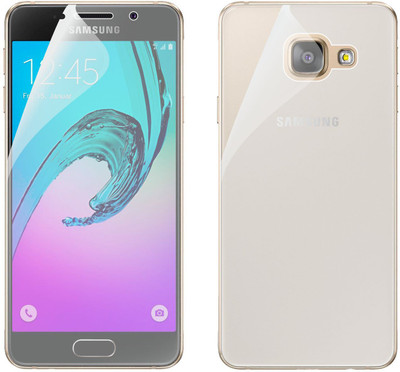CASE CREATION Front and Back Screen Guard for Samsung Galaxy A310 (2016)(Pack of 2)