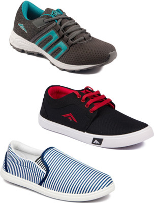 

Asian Men Casual & Running Shoes Combo Pack of 3 Running Shoes For Men(Multicolor