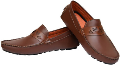 

HOSF Casual Loafer & Moccasin Loafers For Men(Brown