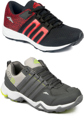 

Asian Men Casual & Running Shoes Combo Pack of 2 Running Shoes For Men(Multicolor