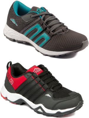 

Asian Men Casual & Running Shoes Combo Pack of 2 Running Shoes For Men(Multicolor