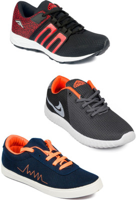 

Asian Men Casual & Running Shoes Combo Pack of 3 Running Shoes For Men(Multicolor