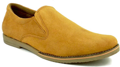 

Ripley Genuine Leather Suede Nero Series Loafers For Men(Tan, Suede tan