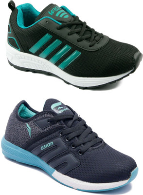 

Asian Men Casual & Running Shoes Combo Pack of 2 Running Shoes For Men(Multicolor
