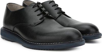

Clarks KENLEY WALK BLACK LEATHER Lace Up For Men(Black