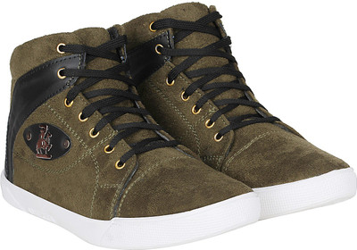 

Kraasa Design Elements Sneakers For Men(Khaki