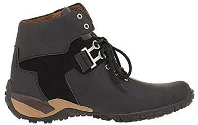 

Prayog Prayog Men's Tan Boots Shoes Boots For Men(Black