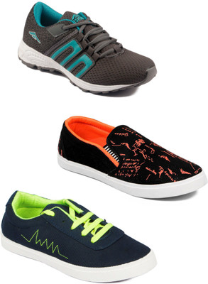 

Asian Men Casual & Running Shoes Combo Pack of 3 Running Shoes For Men(Multicolor