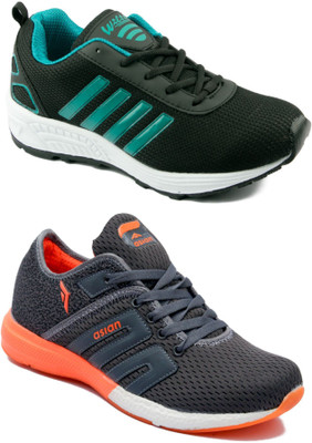 

Asian Men Casual & Running Shoes Combo Pack of 2 Running Shoes For Men(Multicolor
