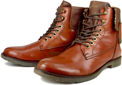 

Ripley Genuine Leather Albion Series Men Hiking Boots For Men(Brown, Tree brown