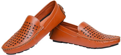 

HOSF Casual Loafers Slip-On Loafers For Men(Tan