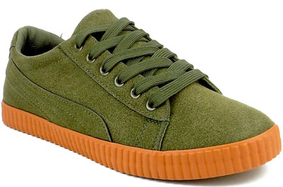 

Ripley Magnet Series Green Suede Casuals For Men(Green, Moss green