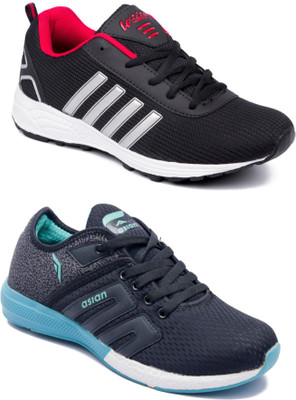 

Asian Men Casual & Running Shoes Combo Pack of 2 Running Shoes For Men(Multicolor