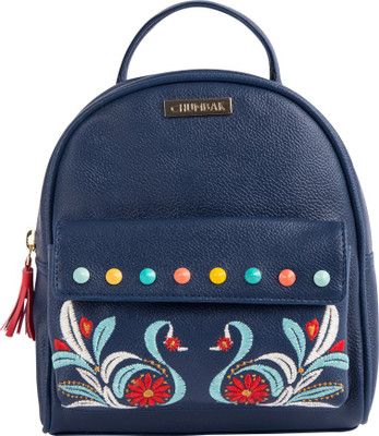 

Chumbak Women Casual Blue PU Sling Bag