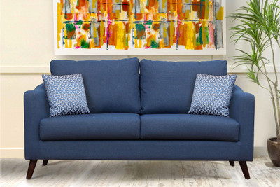 

Peachtree Fabric 3 Seater Sofa(Finish Color - Blue)