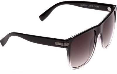 Gio Collection Wayfarer Sunglasses(For Men & Women, Brown)