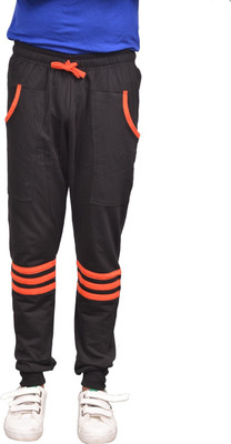 Roden Solid Men Black Track Pants