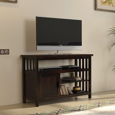 

Urban Ladder Rhodes High 45" Solid Wood TV Entertainment Unit(Finish Color - Mahogany)