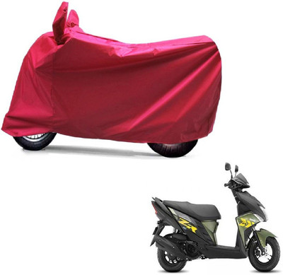 Auto Age Two Wheeler Cover for Yamaha(Ray Z, Red)