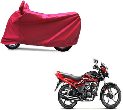 Auto Age Two Wheeler Cover for Hero(Passion Xpro, Red)