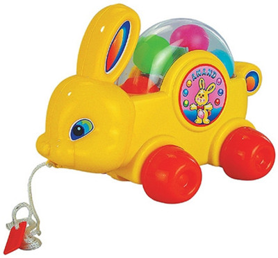 

Variety Gift Centre Bunny Pullalong Toy(Multicolor)