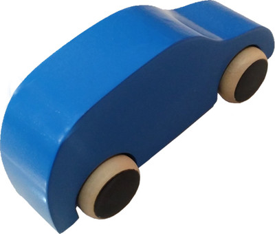 

Khadi Eco Basket Channapatna Wooden Kid's Toy Car(Blue)