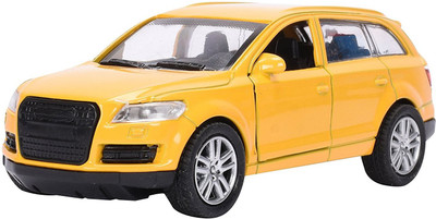 ToyBin Die-Cast Metal SUV Car With Door Opening(Yellow)
