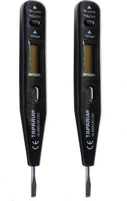 

Taparia Mdtn82 tester with lcd display and neon bulbs pack of 2 Digital Voltage Tester