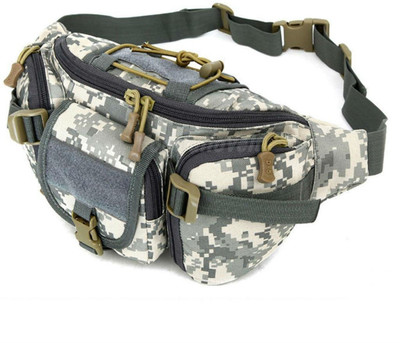 

Creative India Exports Outdoor Unisex Waist Bag Tactical Military Waist Pack Chest Bag Pouch Waist Pack With Water Bottle Pocket Holder Hip Belt Bag Waist Bag(Green)