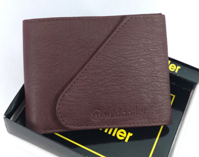 

Wildantler Men Brown Artificial Leather Wallet(6 Card Slots)