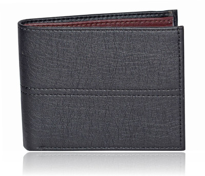 

Accezory Men Casual Black, Brown Artificial Leather Wallet(3 Card Slots)