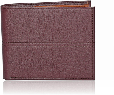 

Accezory Men Brown Artificial Leather Wallet(3 Card Slots), Brown-tan