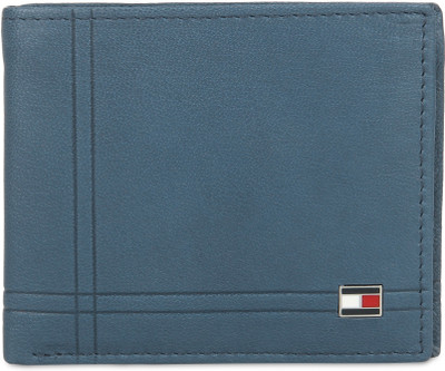 

Tommy Hilfiger Men Blue Genuine Leather Wallet(3 Card Slots), Navy