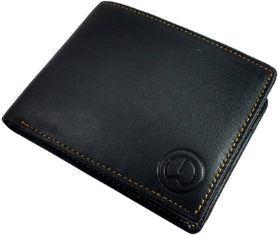 

TnW Boys Black Genuine Leather Wallet(6 Card Slots)