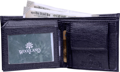

VSR Men Black Artificial Leather Wallet(10 Card Slots)