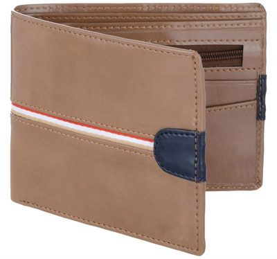 

Creative India Exports Men Beige Denim Wallet(6 Card Slots)