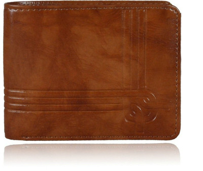 

Creative India Exports Men Brown Genuine Leather Wallet(3 Card Slots), Tan