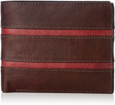 

Creative India Exports Men Casual Brown, Red Genuine Leather Wallet(7 Card Slots)