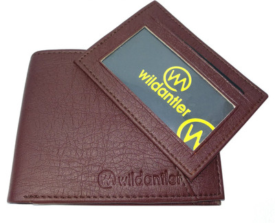 

Wildantler Men Brown Artificial Leather Wallet(6 Card Slots)