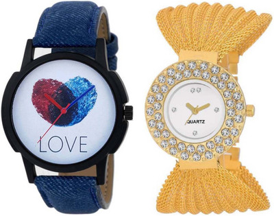 

OpenDeal New Couple Watch For Men & Women and Watch For Boys & Girls OD-C3-Ldial Watch - For Boys & Girls