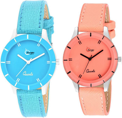 

Shunya 605-SB ORENGE Analog Watch - For Girls Watch - For Women