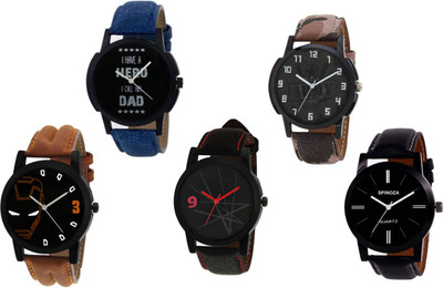 

SPINOZA 02S01P124 army chronograh pattern combo Watch - For Men