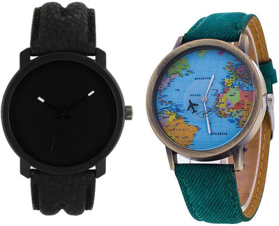 

Greenleaf 21_GL23Green Analogue Stylish Multicolor Dial Boy's Wrist Watch - For Men