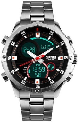 

DUSK SKMEI 1146 Silver Watch - For Men